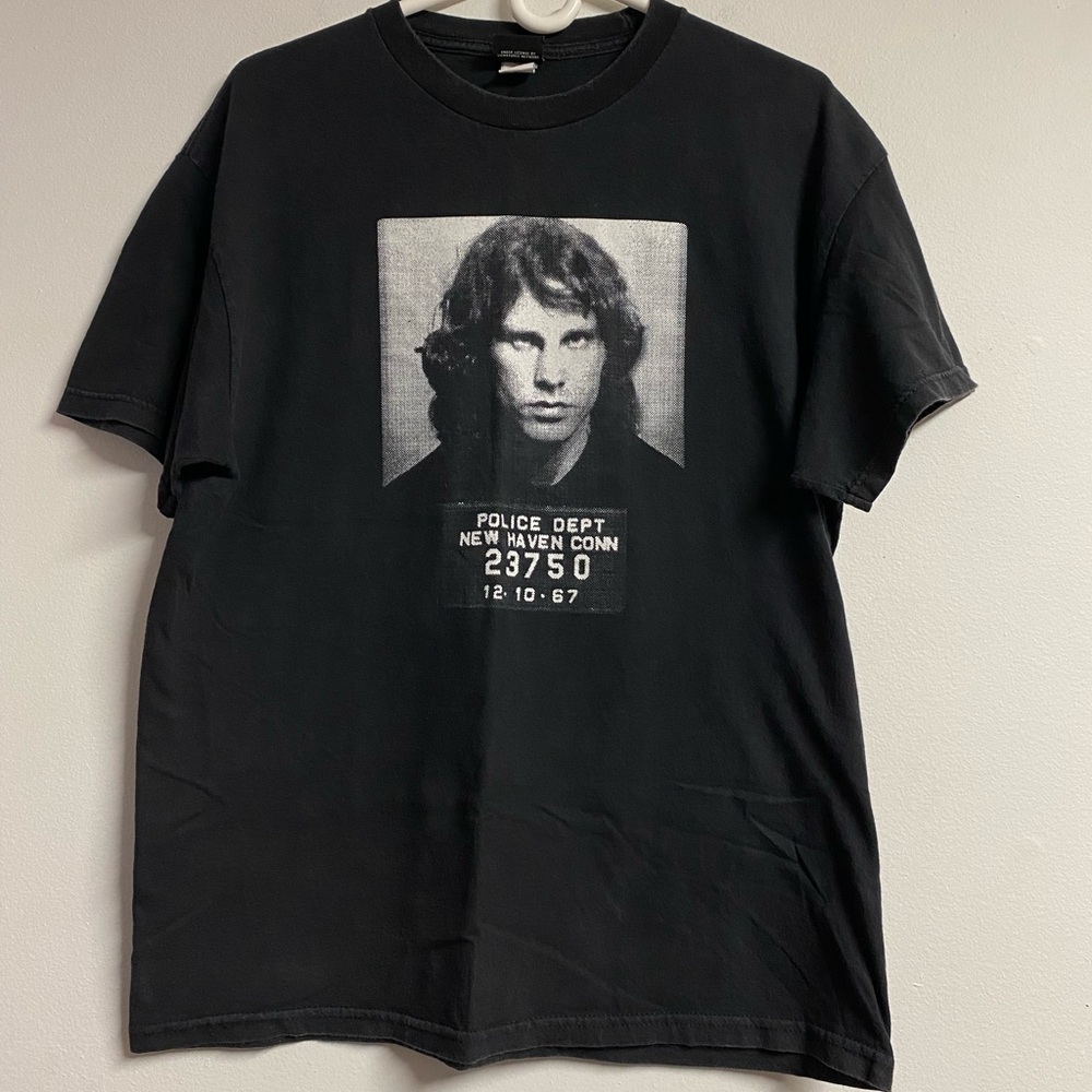 Vintage Jim Morrison DOORS Mugshot Tee American Rock